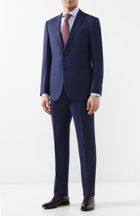 Мужская хлопковая сорочка с воротником кент RALPH LAUREN синего цвета по цене 39950 руб., арт. 790730899 | Фото 2 Мужская хлопковая сорочка с воротником кент RALPH LAUREN синего цвета, арт. 790730899 | Фото 2