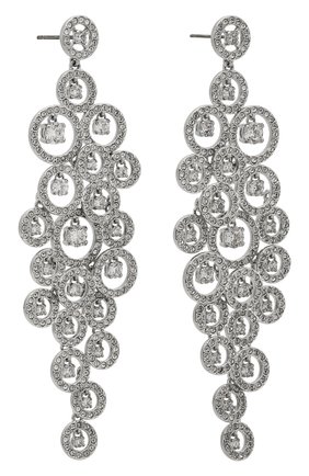 Женские серьги creativity SWAROVSKI серебряного цвета по цене 14980 руб., арт. 5408280 | Фото 3 Женские серьги creativity SWAROVSKI серебряного цвета, арт. 5408280 | Фото 3