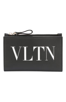 Футляр для кредитных карт Valentino Garavani VLTN Valentino, черного цвета, арт. RW2P0605/RCH в ЦУМ | Фото №1 Футляр для кредитных карт Valentino Garavani VLTN Valentino черного цвета | Фото №1