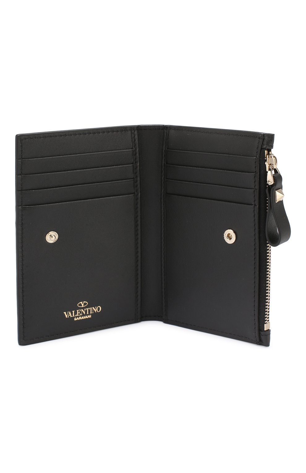 Футляр для кредитных карт Valentino Garavani VLTN Valentino, черного цвета, арт. RW2P0605/RCH в ЦУМ | Фото №3 Футляр для кредитных карт Valentino Garavani VLTN Valentino черного цвета | Фото №3