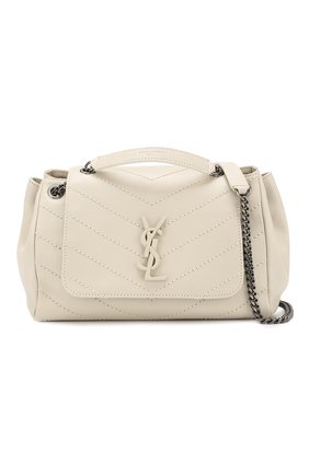 Женская сумка nolita small SAINT LAURENT кремовая цвета, арт. 554284/03W04 купить в ЦУМ | Фото №5 Сумка Nolita small Saint Laurent кремовая цвета | Фото №5
