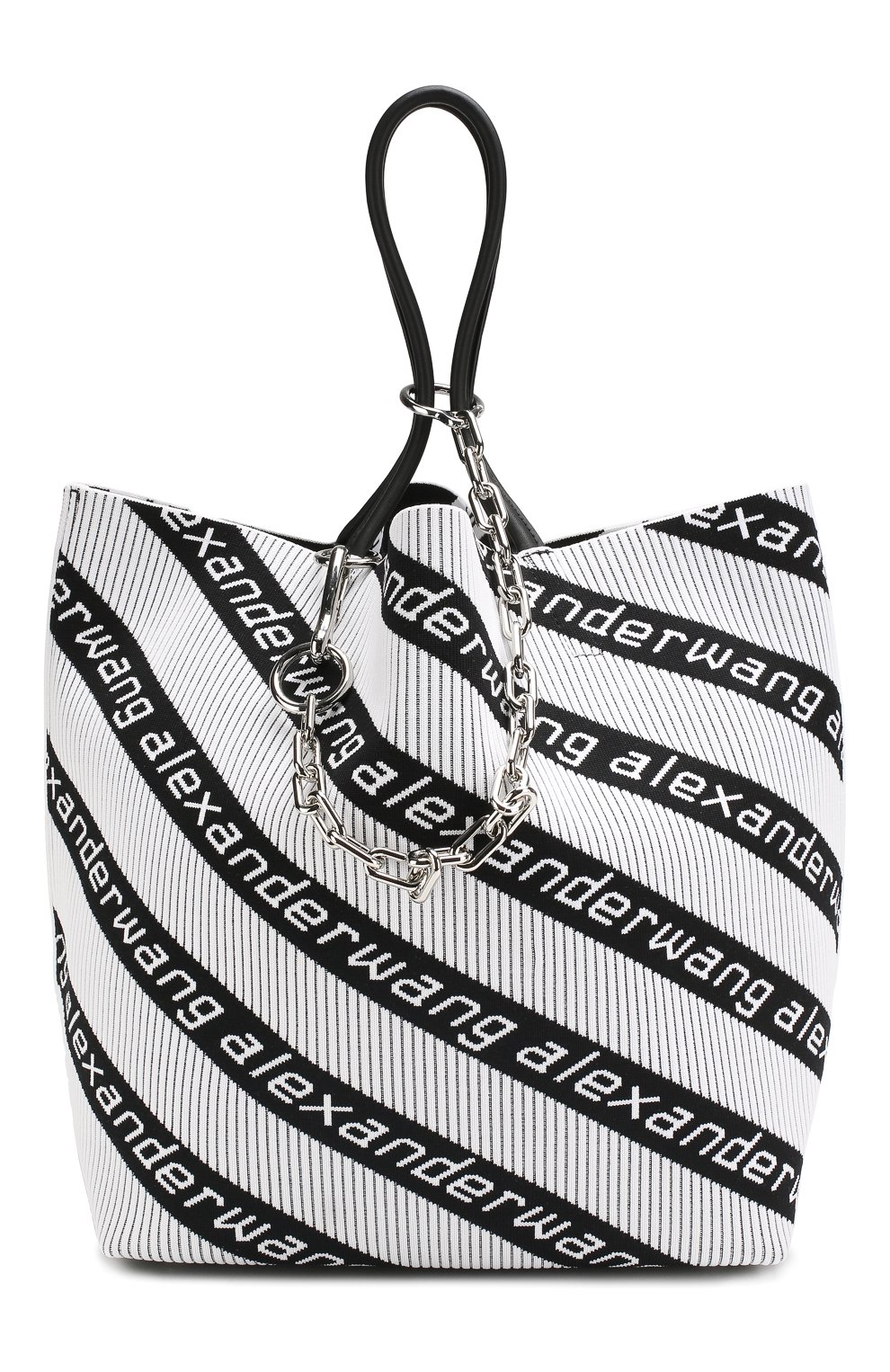 Сумка Roxy Alexander Wang черно-белая цвета | Фото №1