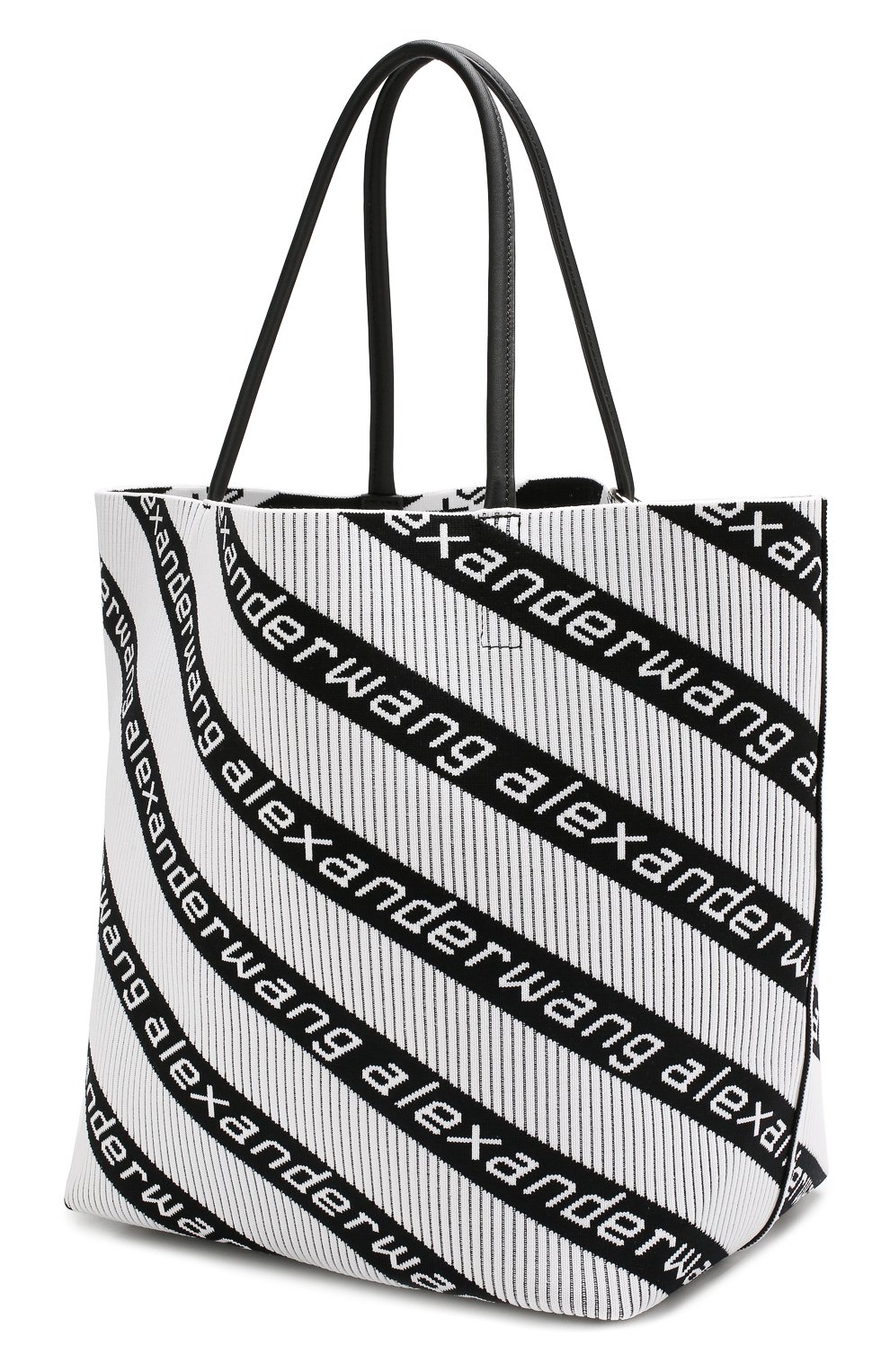 Женская сумка roxy ALEXANDER WANG черно-белая цвета, арт. 2049T0661T купить в ЦУМ | Фото №3 Сумка Roxy Alexander Wang черно-белая цвета | Фото №3