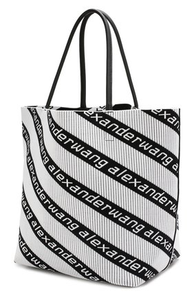 Женская сумка roxy ALEXANDER WANG черно-белая цвета, арт. 2049T0661T купить в ЦУМ | Фото №3 Сумка Roxy Alexander Wang черно-белая цвета | Фото №3