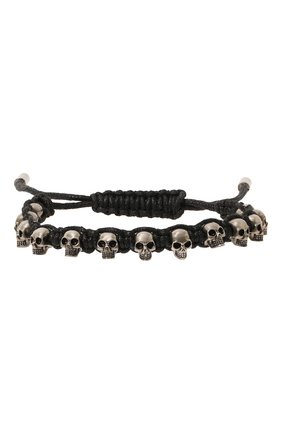 Мужской кожаный браслет ALEXANDER MCQUEEN черного цвета по цене 23850 руб., арт. 554660/J16KY | Фото 1 Мужской кожаный браслет ALEXANDER MCQUEEN черного цвета, арт. 554660/J16KY | Фото 1
