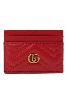 Женский кожаный футляр для кредитных карт GUCCI красного цвета по цене 18000 руб., арт. 443127/DTD1T | Фото 1 Женский кожаный футляр для кредитных карт GUCCI красного цвета, арт. 443127/DTD1T | Фото 1