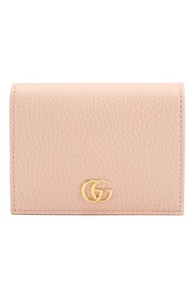 Женские кожаное портмоне GUCCI розового цвета по цене 27100 руб., арт. 456126/CA00G | Фото 1 Женские кожаное портмоне GUCCI розового цвета, арт. 456126/CA00G | Фото 1