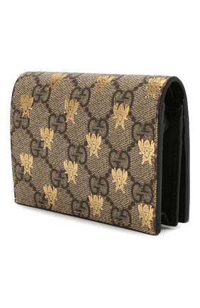 Портмоне GG Supreme Gucci, бежевого цвета, арт. 508757/9F26G в ЦУМ | Фото №2 Портмоне GG Supreme Gucci бежевого цвета | Фото №2