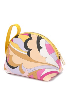 Женская разноцветная косметичка с принтом Emilio Pucci, арт. 9ESF15/9E320 купить в ЦУМ | Фото №2 Косметичка с принтом Emilio Pucci разноцветная | Фото №2