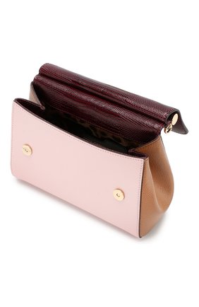 Женская сумка sicily small DOLCE & GABBANA разноцветная цвета, арт. BB6003/AK136 купить в ЦУМ | Фото №4 Сумка Sicily small Dolce & Gabbana разноцветная цвета | Фото №4
