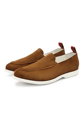 Мужские замшевые лоферы KITON светло-коричневого цвета по цене 88700 руб., арт. USSPLUMN00104 | Фото 1 Мужские замшевые лоферы KITON светло-коричневого цвета, арт. USSPLUMN00104 | Фото 1