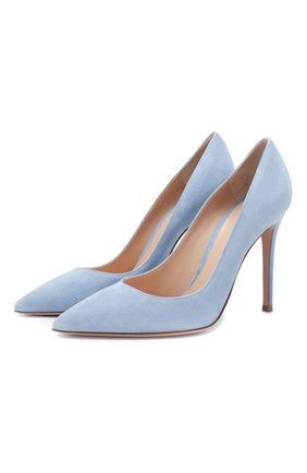 Замшевые туфли Gianvito 105 | Фото №1 Замшевые туфли Gianvito 105 | Фото №1