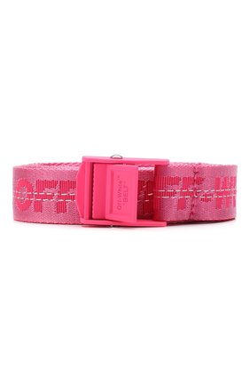 Женский фуксия текстильный ремень industrial Off-White, арт. 0WRB011R192230882828 купить в ЦУМ | Фото №1 Текстильный ремень Industrial Off-White фуксия | Фото №1