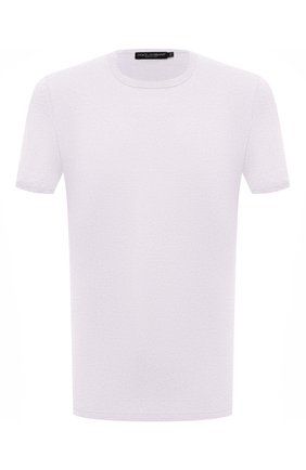 Мужская хлопковая футболка DOLCE & GABBANA белого цвета по цене 27550 руб., арт. G8HI7T/FU7EQ | Фото 1 Мужская хлопковая футболка DOLCE & GABBANA белого цвета, арт. G8HI7T/FU7EQ | Фото 1 (Материал внешний: Хлопок; Длина (для топов): Стандартные; Мужское Кросс-КТ: Футболка-одежда; Big photo: Big photo; Рукава: Короткие; Статус проверки: Проверена категория; Принт: Без принта; Стили: Кэжуэл; Региональные ограничения белый список (Axapta Mercury): RU)