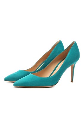Замшевые туфли Gianvito 85 | Фото №1 Замшевые туфли Gianvito 85 | Фото №1