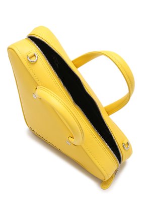 Женская сумка triangle duffle xs BALENCIAGA желтая цвета, арт. 531048/C8K02 купить в ЦУМ | Фото №3 Сумка Triangle Duffle XS Balenciaga желтая цвета | Фото №3