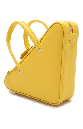 Женская сумка triangle duffle xs BALENCIAGA желтая цвета, арт. 531048/C8K02 купить в ЦУМ | Фото №4 Сумка Triangle Duffle XS Balenciaga желтая цвета | Фото №4