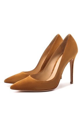 Замшевые туфли Gianvito 105 | Фото №1 Замшевые туфли Gianvito 105 | Фото №1