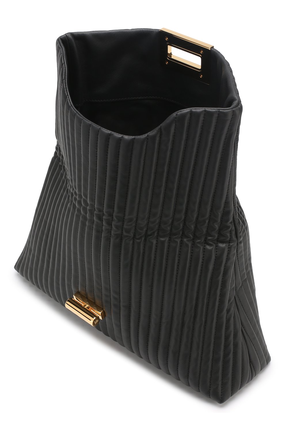 Клатч Natalia Soft Tom Ford, черного цвета, арт. L1147T-CN4 в ЦУМ | Фото №4 Клатч Natalia Soft Tom Ford черного цвета | Фото №4