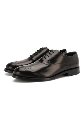 Мужские кожаные оксфорды TOD’S черного цвета по цене 45200 руб., арт. XXM0XR0BC60AKT | Фото 1 Мужские кожаные оксфорды TOD’S черного цвета, арт. XXM0XR0BC60AKT | Фото 1