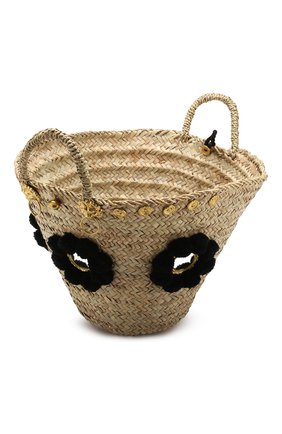Женская сумка sicilian basket i MUZUNGU SISTERS черного цвета по цене 35850 руб., арт. SICILIAN BASKET I/IT005 | Фото 4 Женская сумка sicilian basket i MUZUNGU SISTERS черного цвета, арт. SICILIAN BASKET I/IT005 | Фото 4