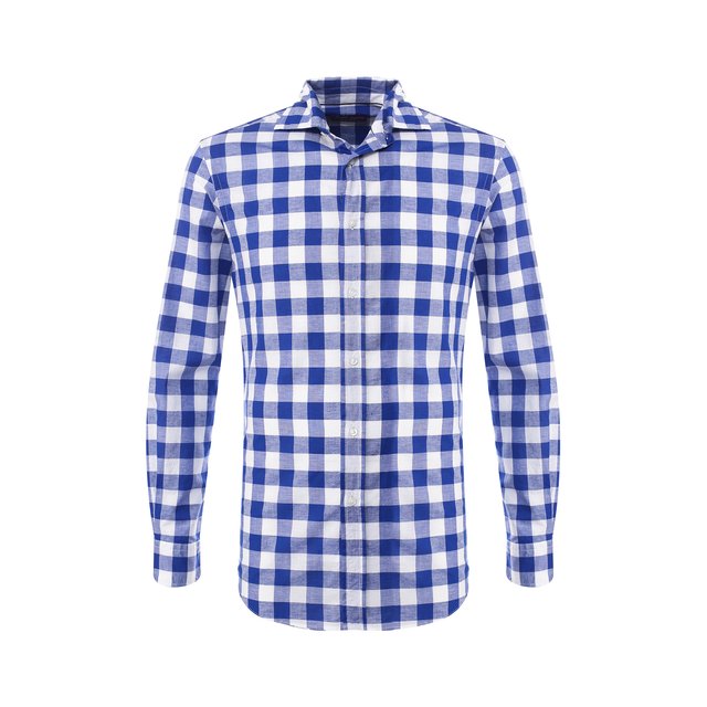 Рубашка сиз смеси хлопка и льна Ralph Lauren 7151661