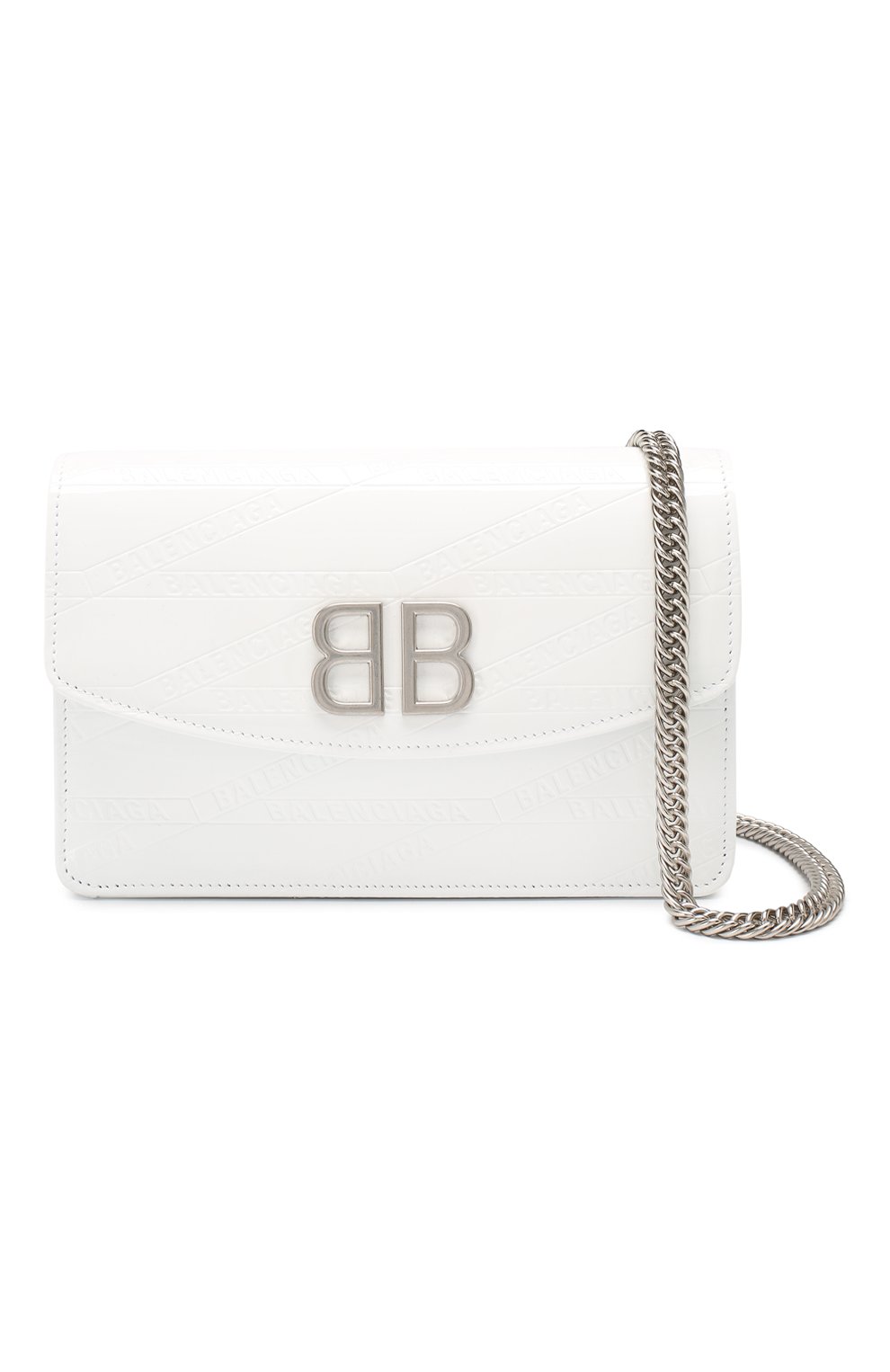 Женская сумка bb BALENCIAGA белая цвета, арт. 561507/0ZX1N купить в ЦУМ | Фото №5 Сумка BB Balenciaga белая цвета | Фото №5