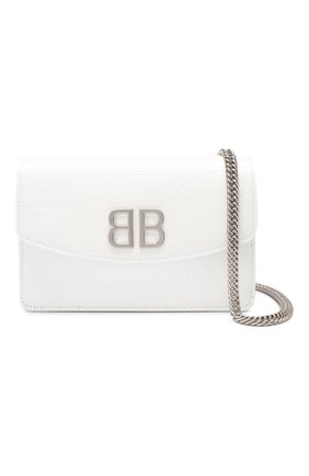 Женская сумка bb BALENCIAGA белая цвета, арт. 561507/0ZX1N купить в ЦУМ | Фото №5 Сумка BB Balenciaga белая цвета | Фото №5