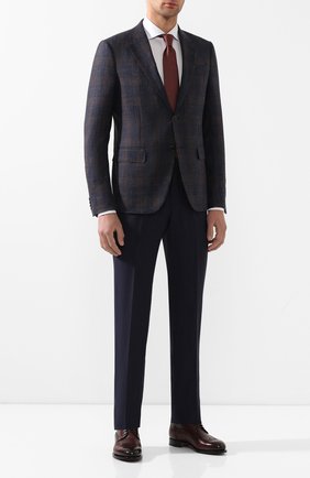 Мужская хлопковая сорочка ERMENEGILDO ZEGNA белого цвета по цене 25650 руб., арт. 503901/9MS4BA | Фото 2 Мужская хлопковая сорочка ERMENEGILDO ZEGNA белого цвета, арт. 503901/9MS4BA | Фото 2