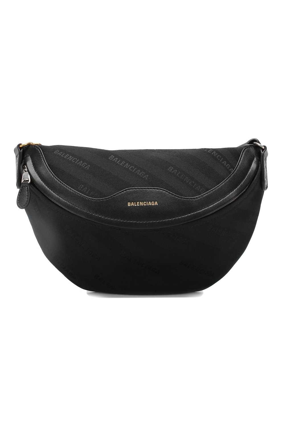 Поясная сумка Souvenir XS Balenciaga черная | Фото №1