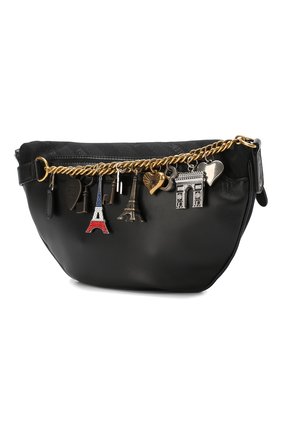 Женская черная поясная сумка souvenir xs Balenciaga, арт. 551550/9P412 купить в ЦУМ | Фото №3 Поясная сумка Souvenir XS Balenciaga черная | Фото №3