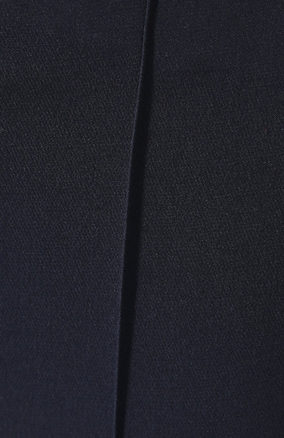 Женские брюки из смеси шелка и шерсти LORO PIANA темно-синего цвета, арт. FAI5260 | Фото 5 (Материал внешний: Шелк; Женское Кросс-КТ: Брюки-одежда; Силуэт Ж (брюки и джинсы): Прямые; Региональные ограничения белый список (Axapta Mercury): RU; Статус проверки: Проверено, Проверена категория; Длина (брюки, джинсы): Укороченные; Стили: Кэжуэл)