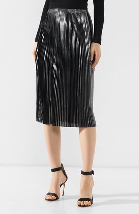 Женская серебряная юбка-миди By Malene Birger, арт. Q63915004/IAUN0 купить в ЦУМ | Фото №3 Юбка-миди By Malene Birger серебряная | Фото №3