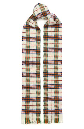 Женский разноцветный шерстяной шарф Burberry, арт. 4080044 купить в ЦУМ | Фото №1 Шерстяной шарф Burberry разноцветный | Фото №1
