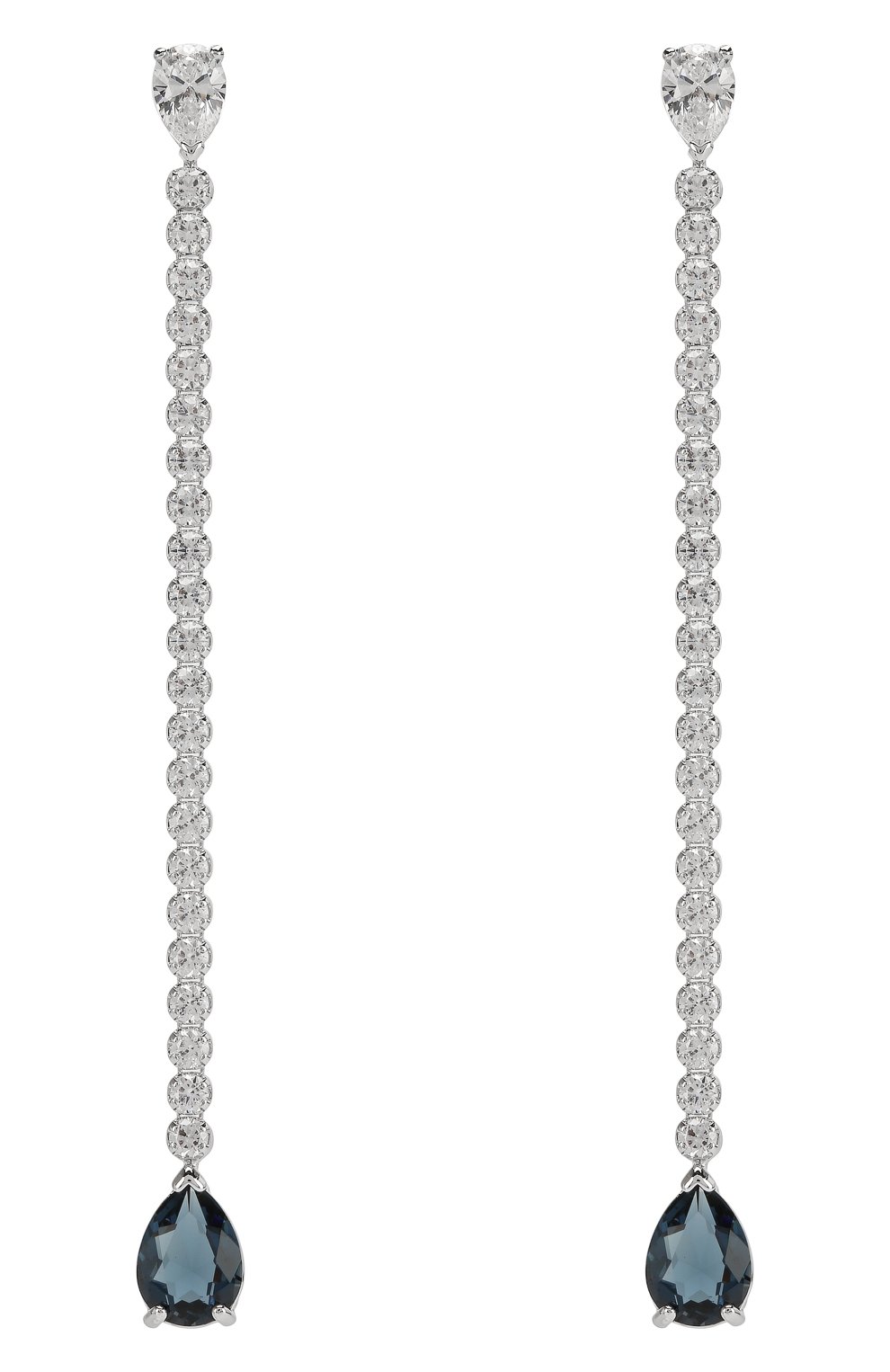 Женские серьги pear SWAROVSKI золотого цвета, арт. 5457641 | Фото 1