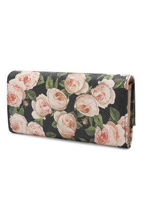 Кожаное портмоне Dolce & Gabbana, черного цвета, арт. BI0087/AZ720 в ЦУМ | Фото №2 Кожаное портмоне Dolce & Gabbana черного цвета | Фото №2