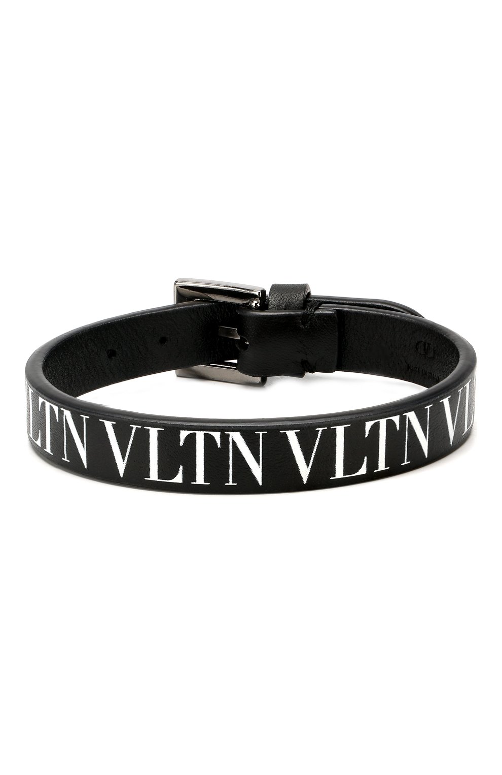 Кожаный браслет Valentino Garavani VLTN | Фото №1