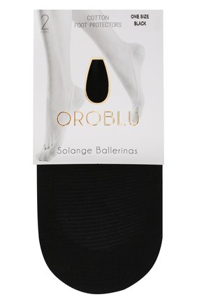 Женские подследники OROBLU черного цвета по цене 1425 руб., арт. V0BC01463 | Фото 1 Женские подследники OROBLU черного цвета, арт. V0BC01463 | Фото 1