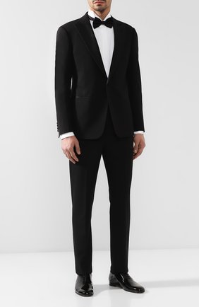Мужские лаковые оксфорды BRIONI черного цвета по цене 68050 руб., арт. QEDZ0L/04728 | Фото 2 Мужские лаковые оксфорды BRIONI черного цвета, арт. QEDZ0L/04728 | Фото 2