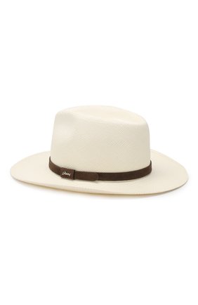 Мужская соломенная шляпа BRIONI светло-бежевого цвета, арт. 04720L/P8Z02 | Фото 2 (Материал: Растительное волокно)