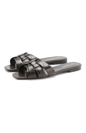 Кожаные шлепанцы Nu Pieds | Фото №1 Кожаные шлепанцы Nu Pieds | Фото №1