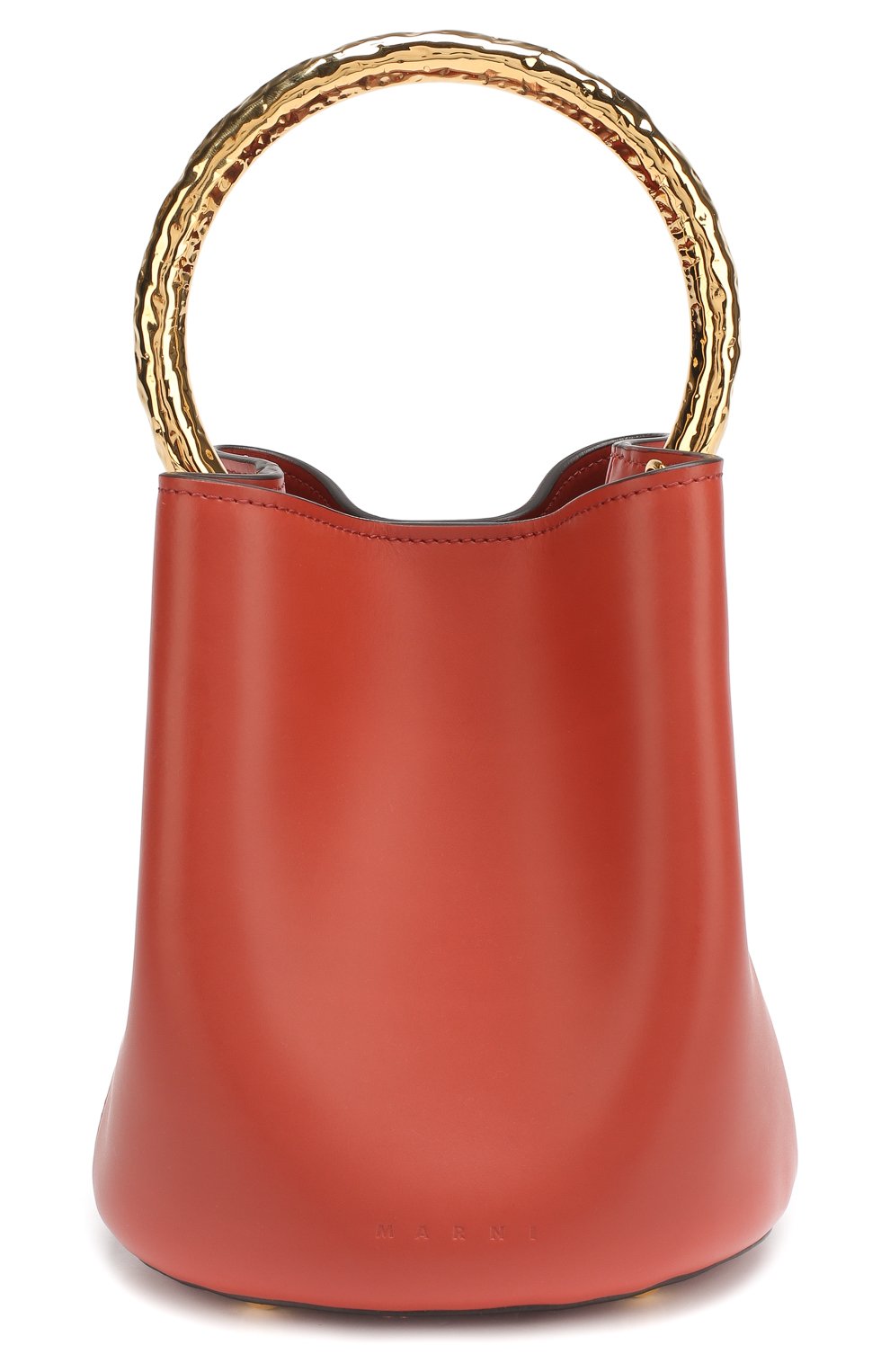 Сумка Pannier Small Marni оранжевая цвета | Фото №1