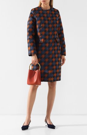 Женская сумка pannier small MARNI оранжевая цвета, арт. SCMPU09T18/P1923 купить в ЦУМ | Фото №2 Сумка Pannier Small Marni оранжевая цвета | Фото №2