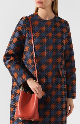 Женская сумка pannier small MARNI оранжевая цвета, арт. SCMPU09T18/P1923 купить в ЦУМ | Фото №5 Сумка Pannier Small Marni оранжевая цвета | Фото №5
