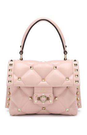 Женская сумка valentino garavani candystud mini VALENTINO светло-розовая цвета, арт. RW2B0D01/NAP купить в ЦУМ | Фото №1 Сумка Valentino Garavani Candystud mini Valentino светло-розовая цвета | Фото №1