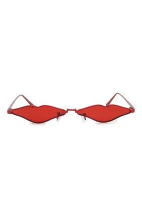 Женские красные солнцезащитные очки Roberi & Fraud, арт. RFXKNC II RED купить в ЦУМ | Фото №4 Солнцезащитные очки Roberi & Fraud красные | Фото №4