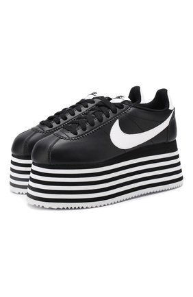 Кожаные кеды Cortez Comme des Garcons x Nike | Фото №1 Кожаные кеды Cortez Comme des Garcons x Nike | Фото №1