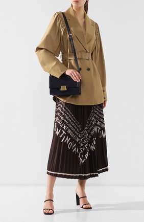 Женская сумка bellechasse medium SAINT LAURENT темно-синяя цвета, арт. 482044/D423W купить в ЦУМ | Фото №2 Сумка Bellechasse medium Saint Laurent темно-синяя цвета | Фото №2