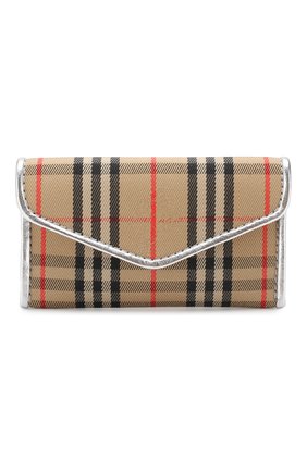 Женский футляр для кредитных карт BURBERRY бежевого цвета по цене 17500 руб., арт. 8008207 | Фото 1 Женский футляр для кредитных карт BURBERRY бежевого цвета, арт. 8008207 | Фото 1
