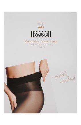Женские капроновые колготки WOLFORD черного цвета по цене 4900 руб., арт. 14555 | Фото 1 Женские капроновые колготки WOLFORD черного цвета, арт. 14555 | Фото 1